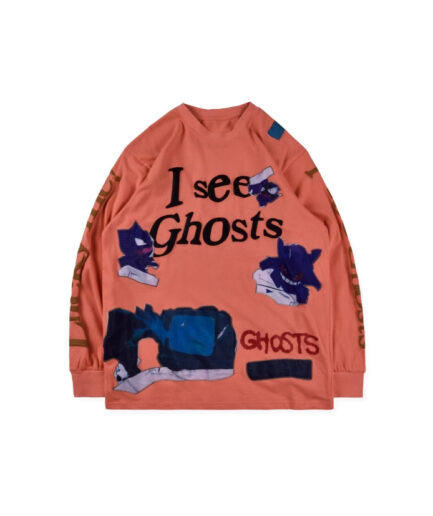 Lucky Me Kids See Ghosts Loog Sleeves Sweatshirt